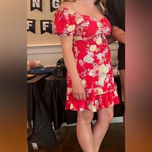 Size large As U wish floral dress